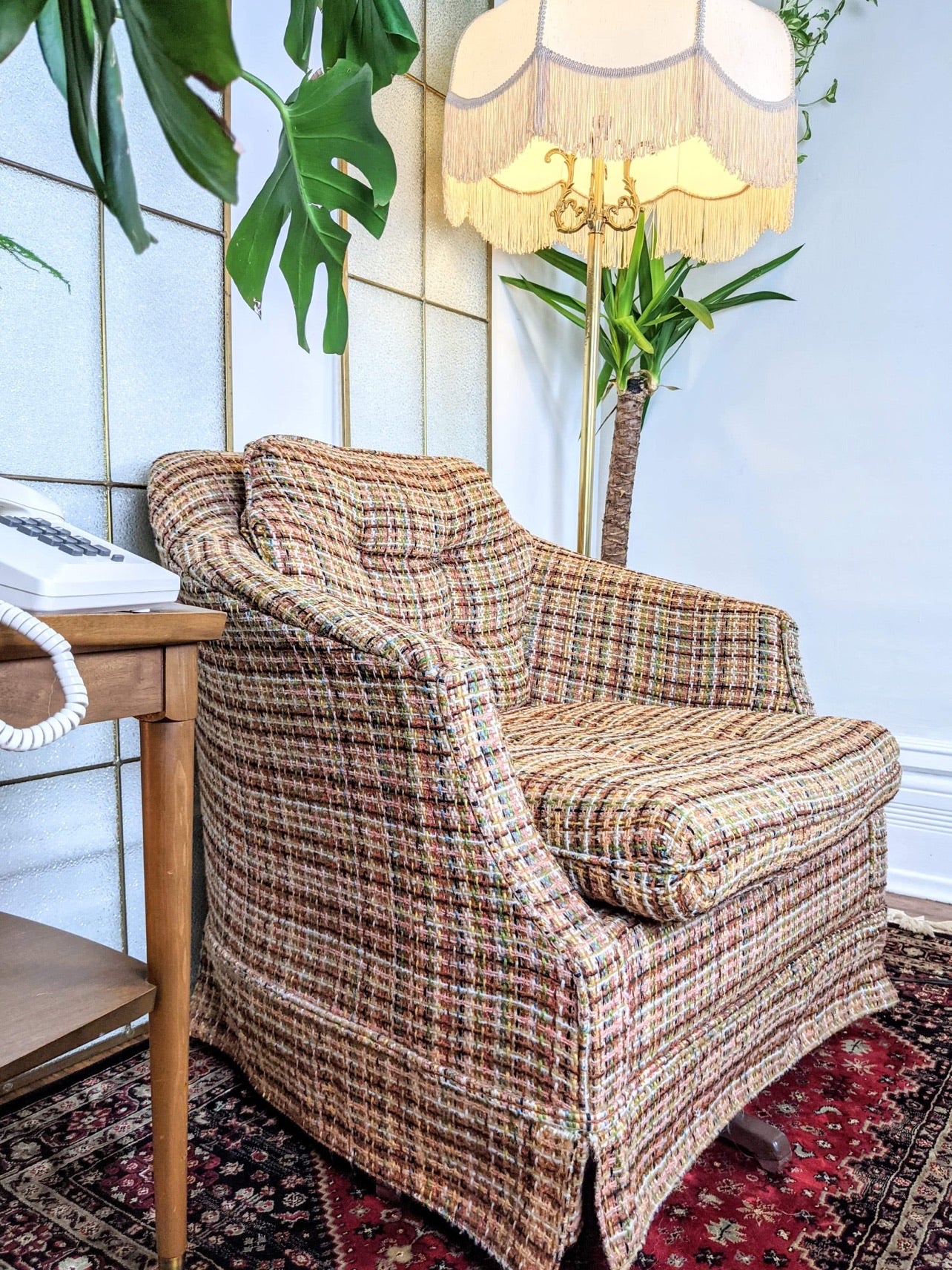 The Tyrone Tweed Chair