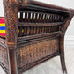 The Fiesta Wicker Bench