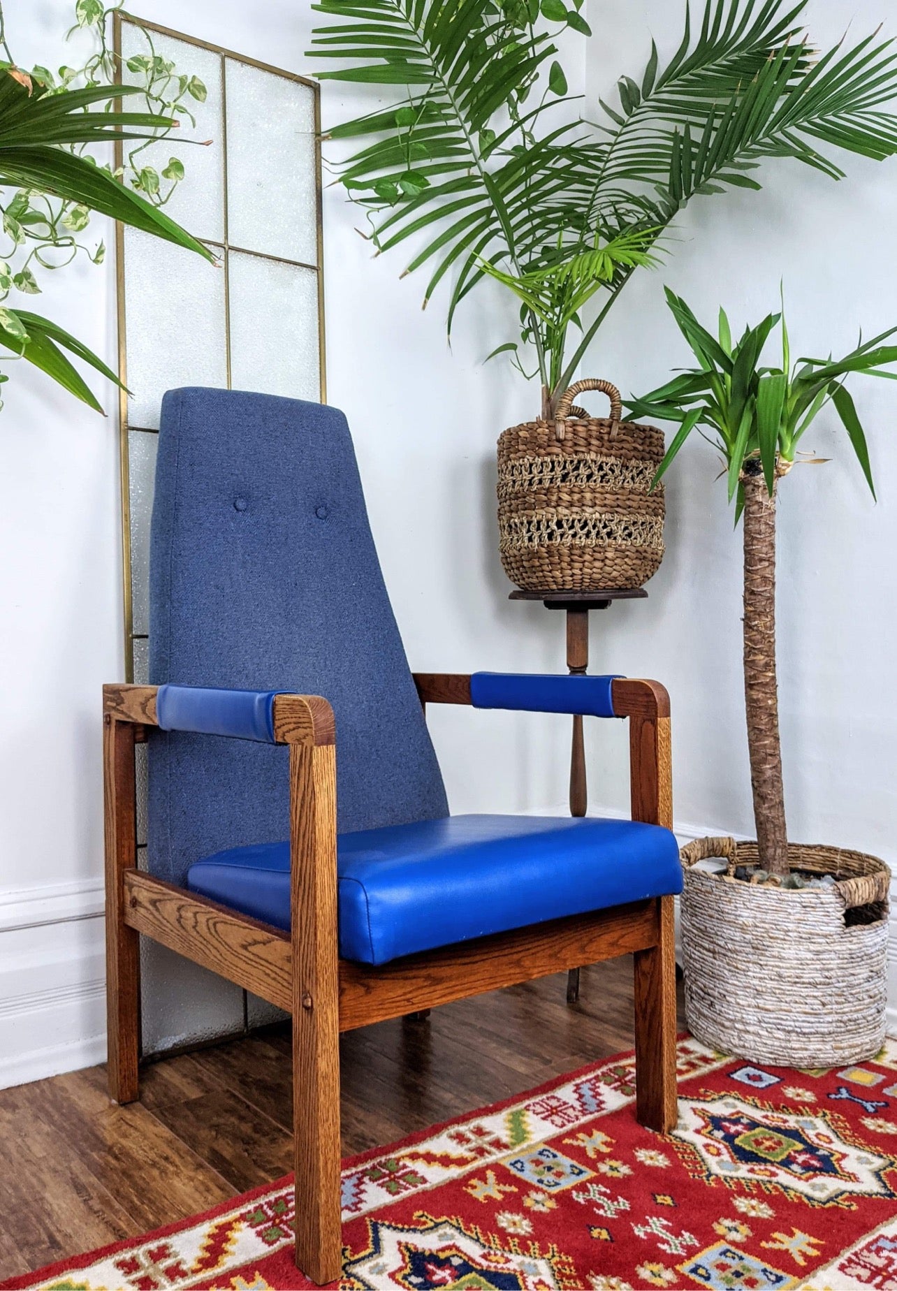 The Big Blue Armchairs