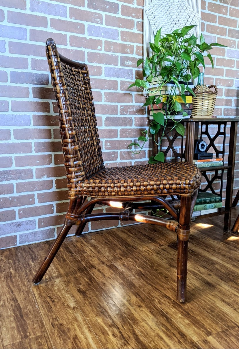 Wicker Rattan Vintage Rare Chairs Victoria BC Furniture Used Thrift