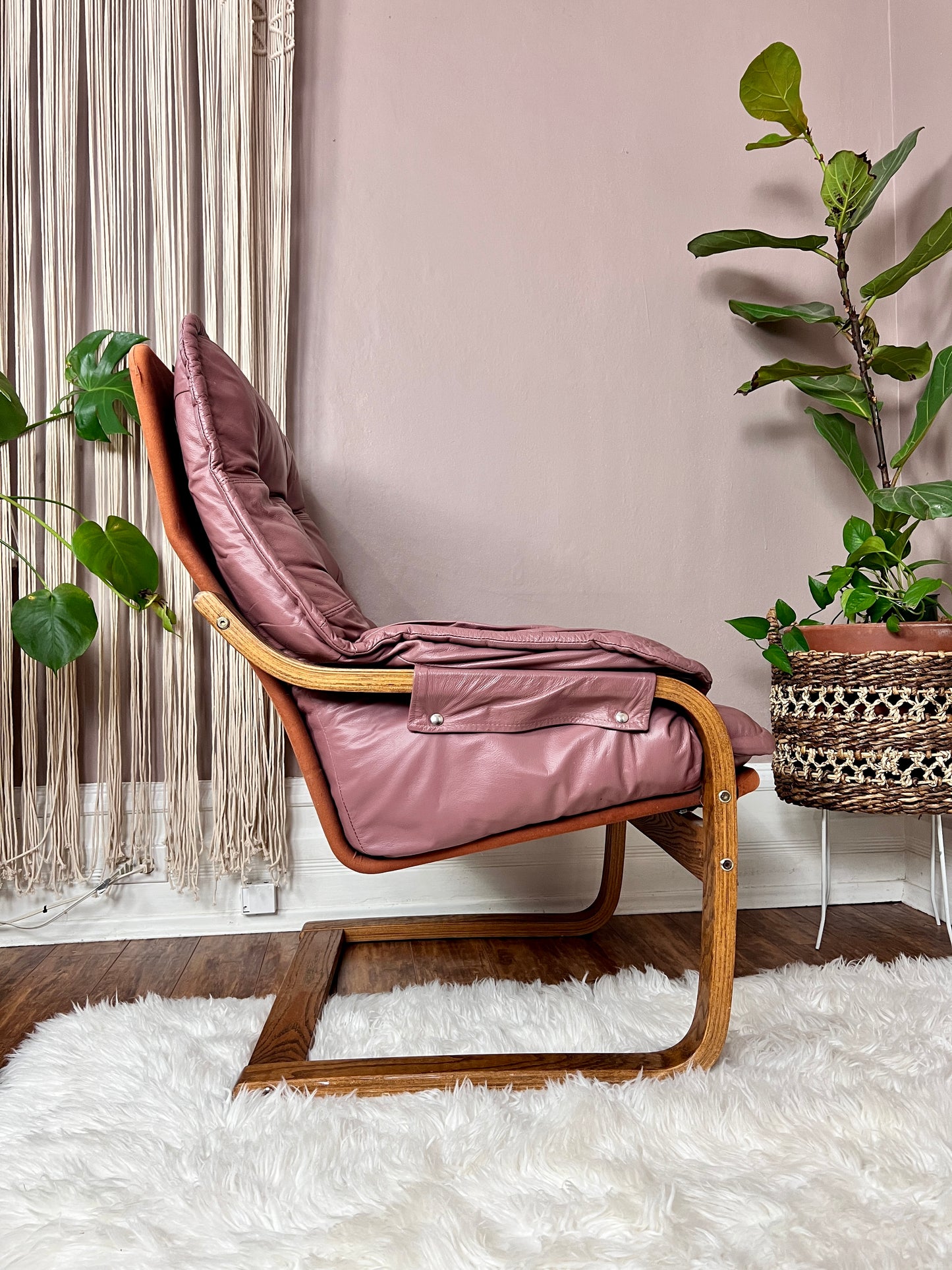 The Dusty Rose Armchairs