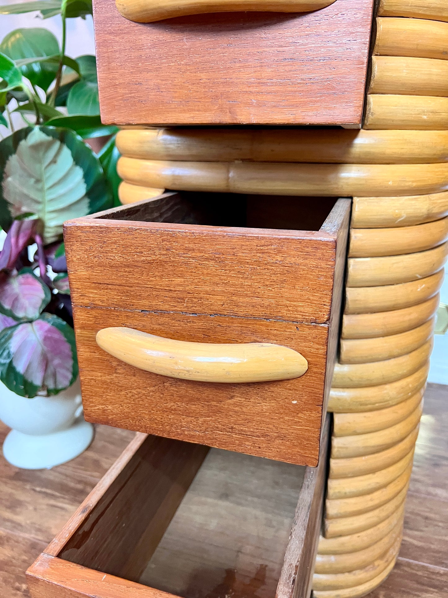 The Zelda Rattan Desk