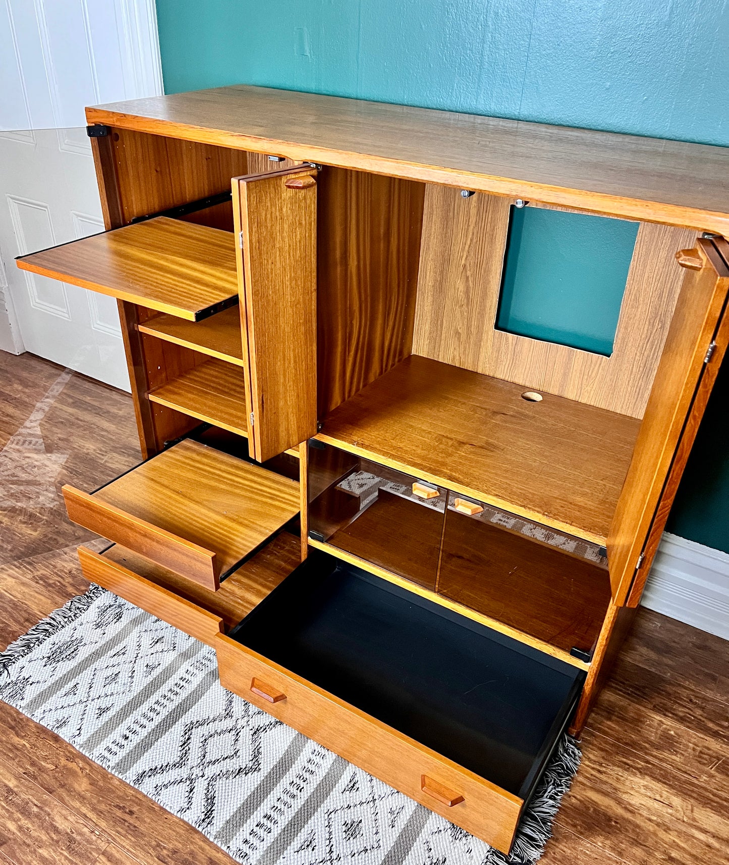 The Tamino Teak Cabinet
