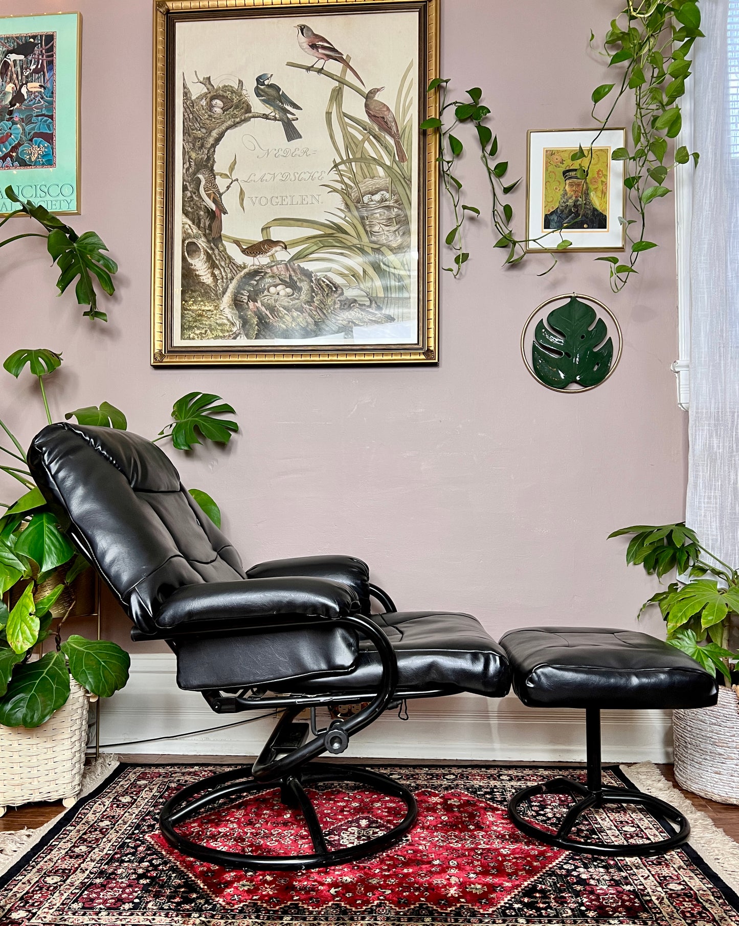 The Jesper Recliner Chair & Ottoman