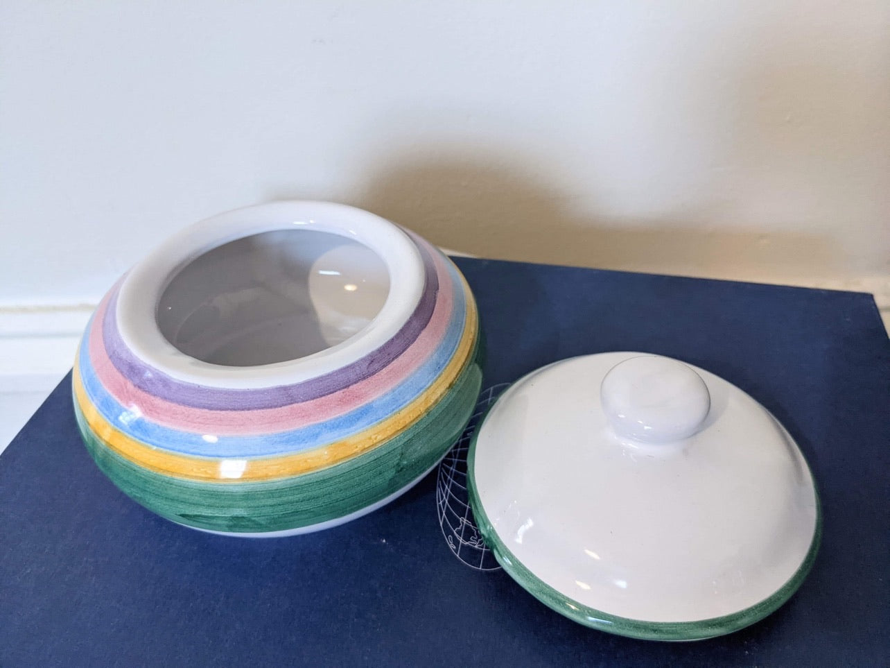 The Striped Sugar Bowl