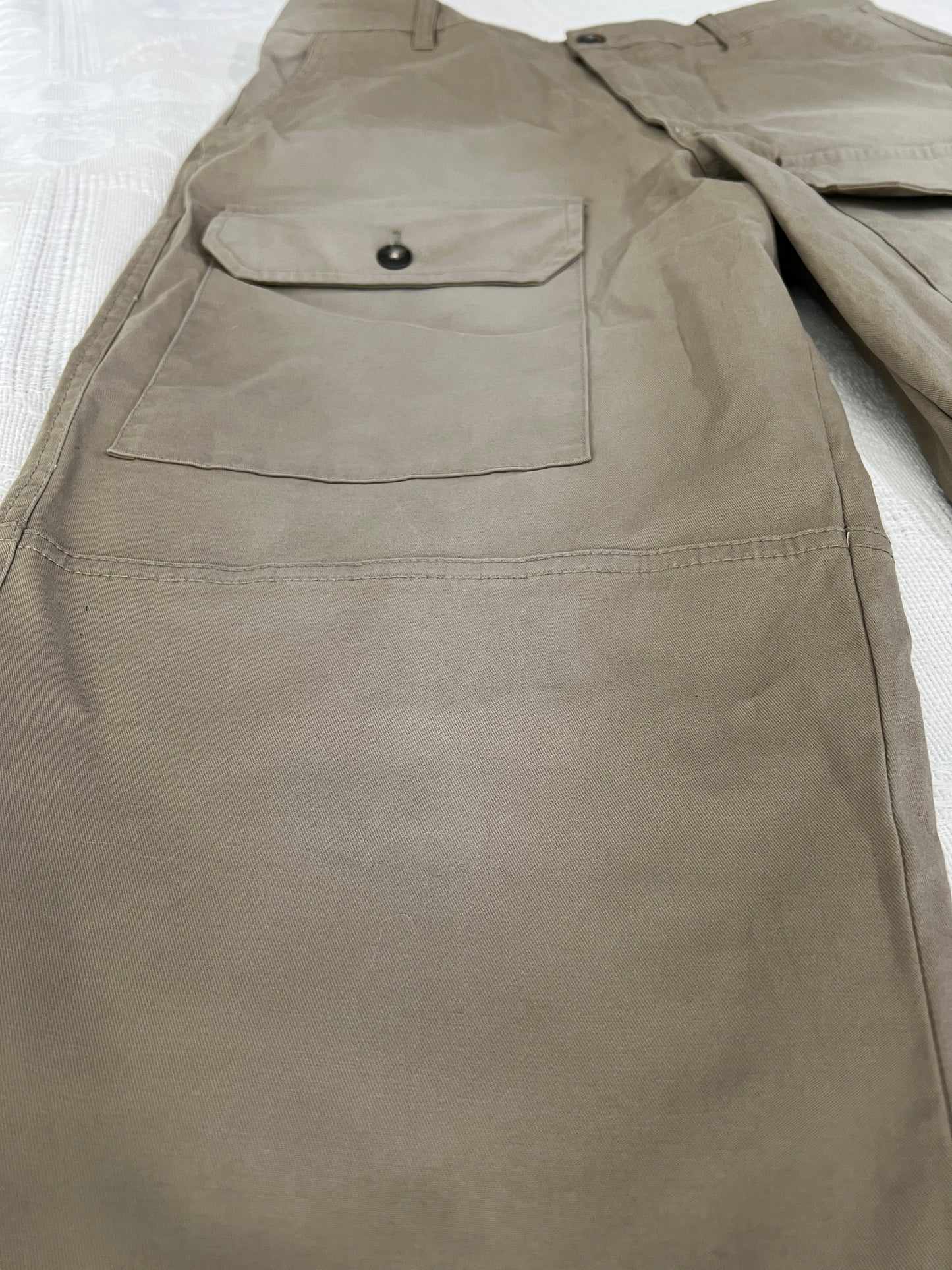 Faded Olive Cargo Pants