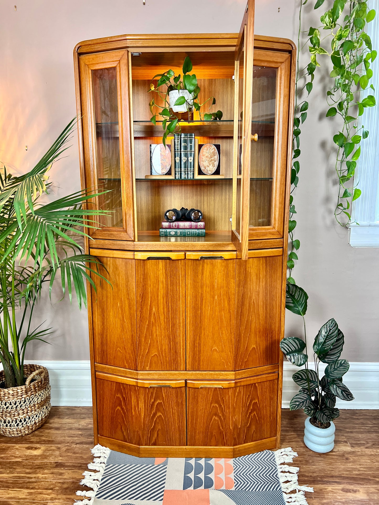 The Gibson Teak Cabinet