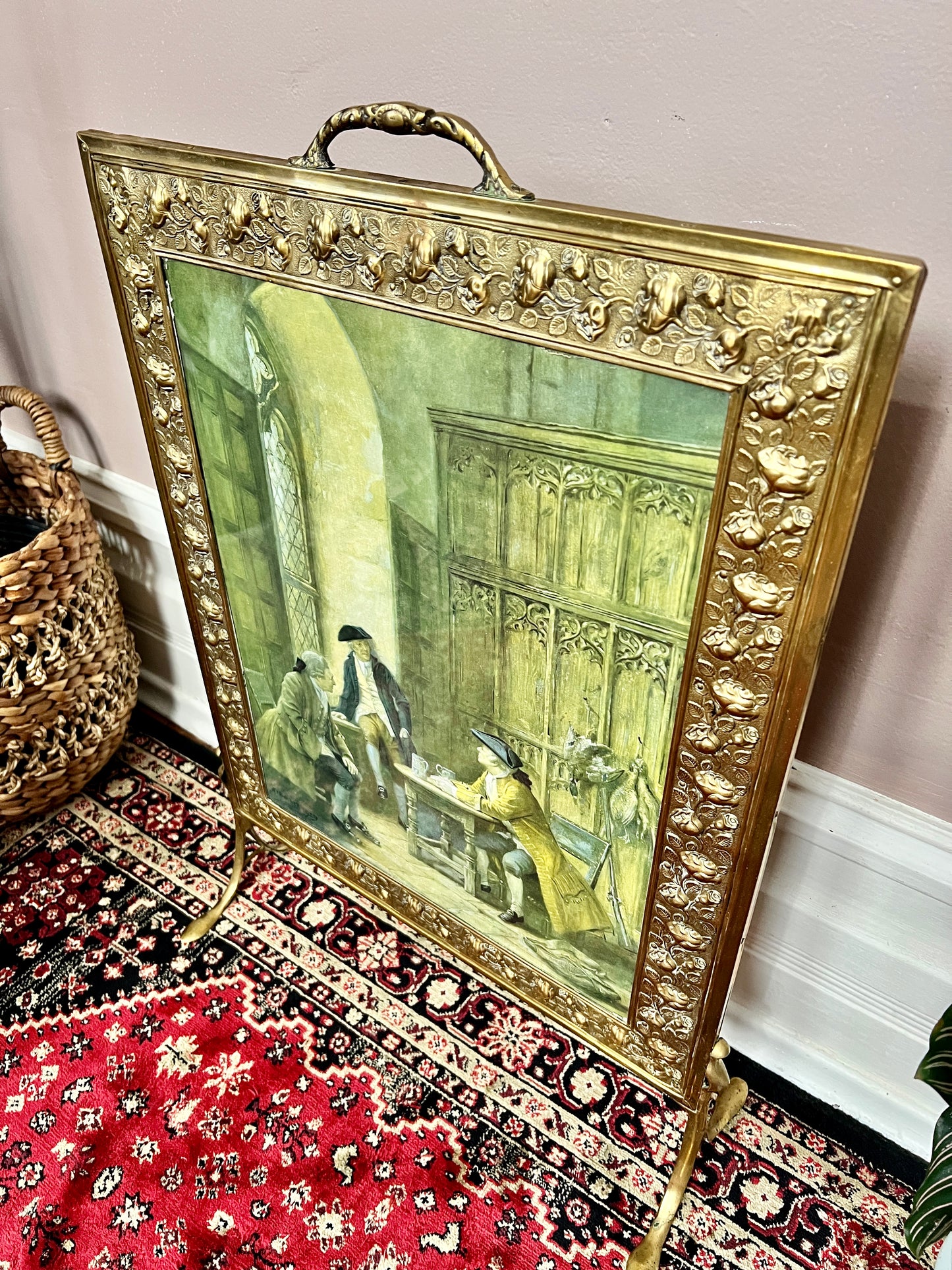 The Broseph Brass Draft Screen