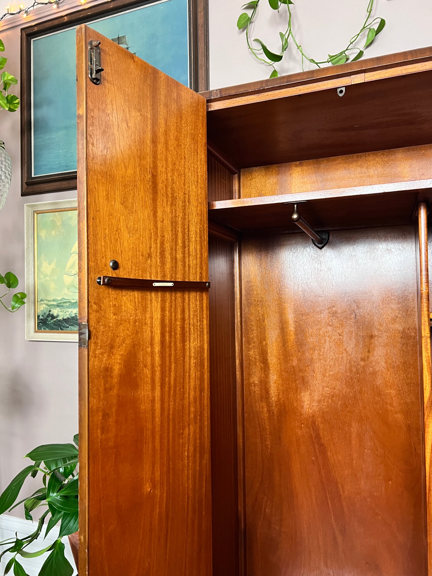 The Burled Walnut Armoire