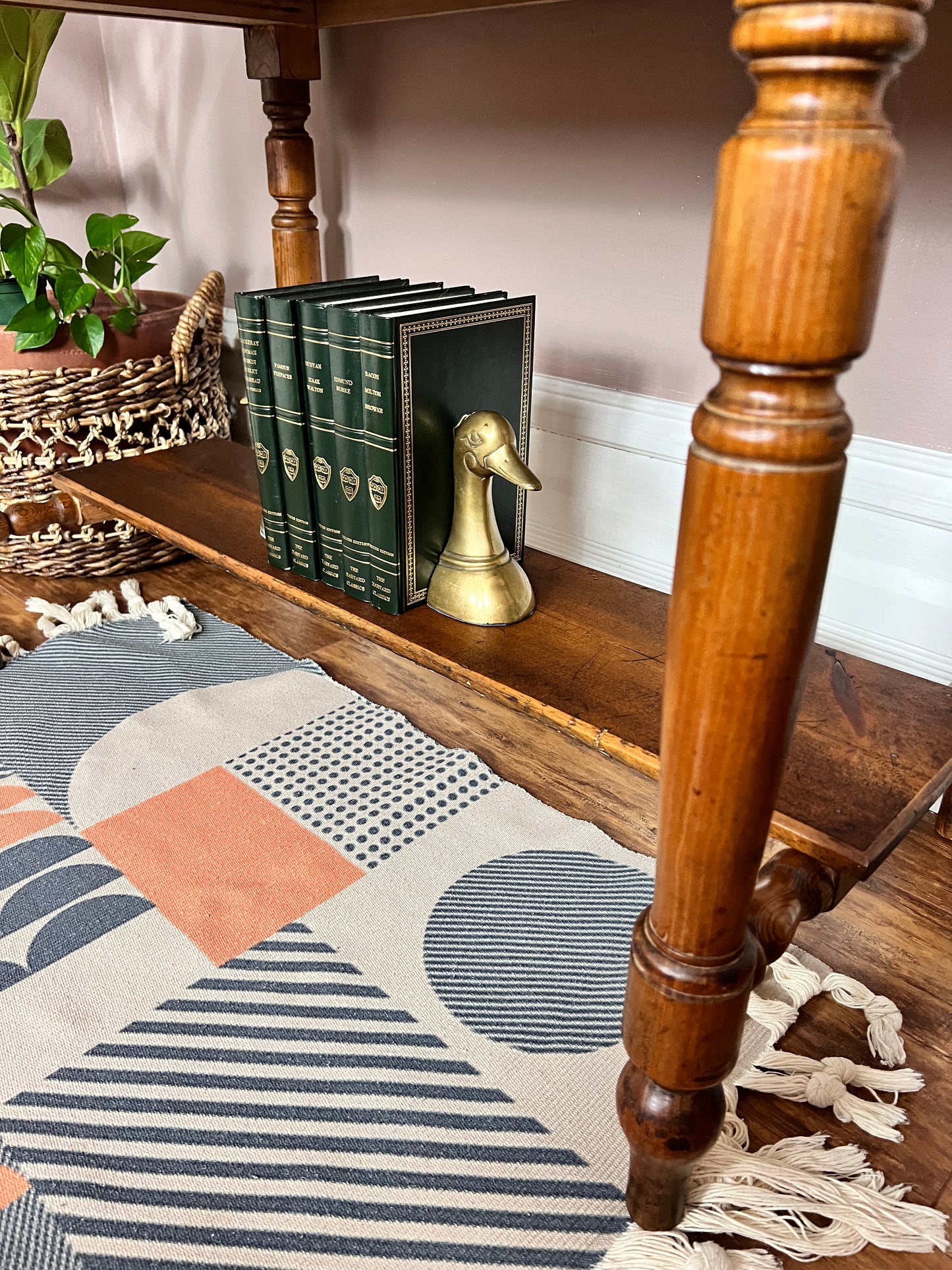 The Dark Pine Table