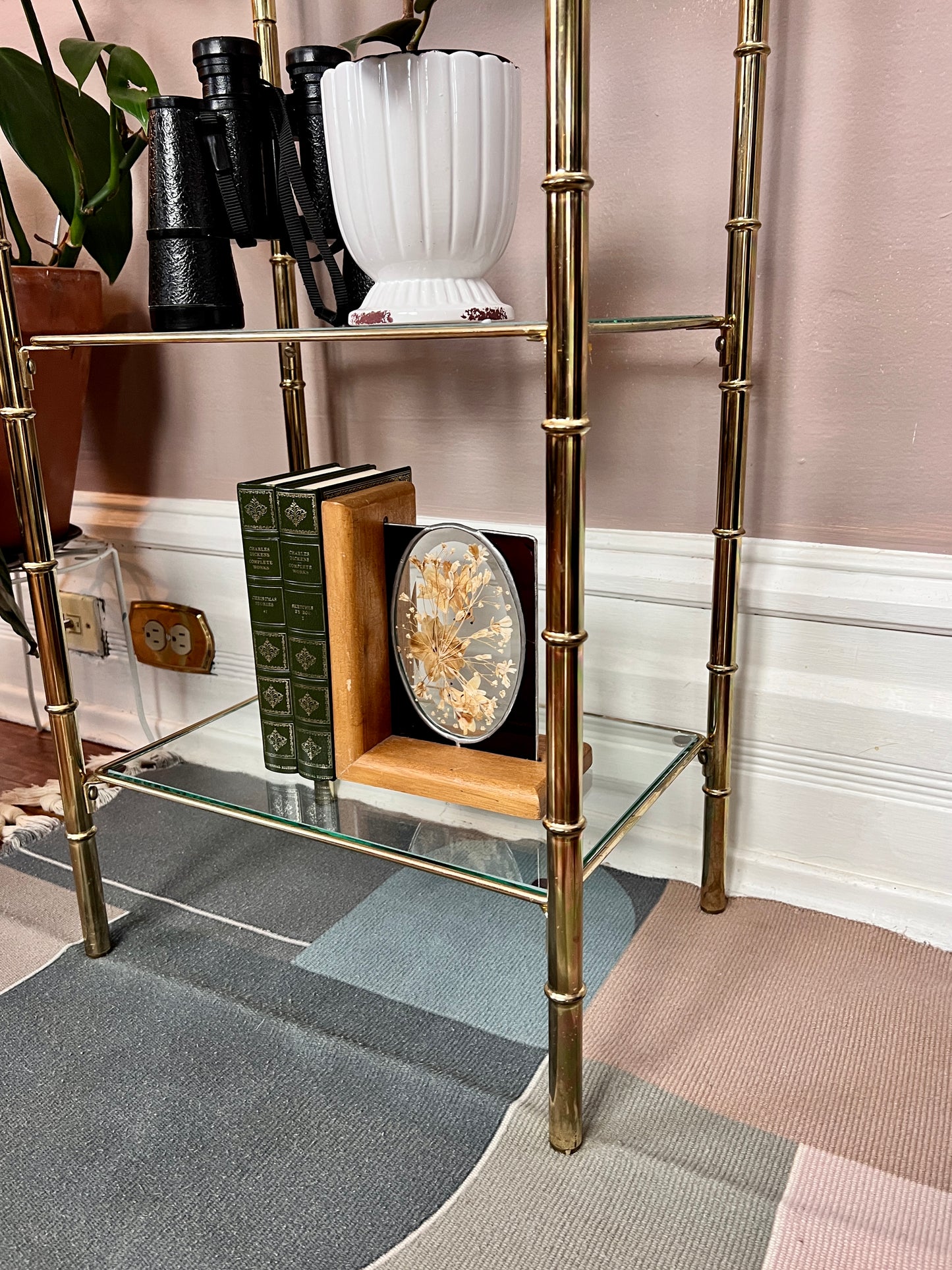 The Regency Brass Shelf