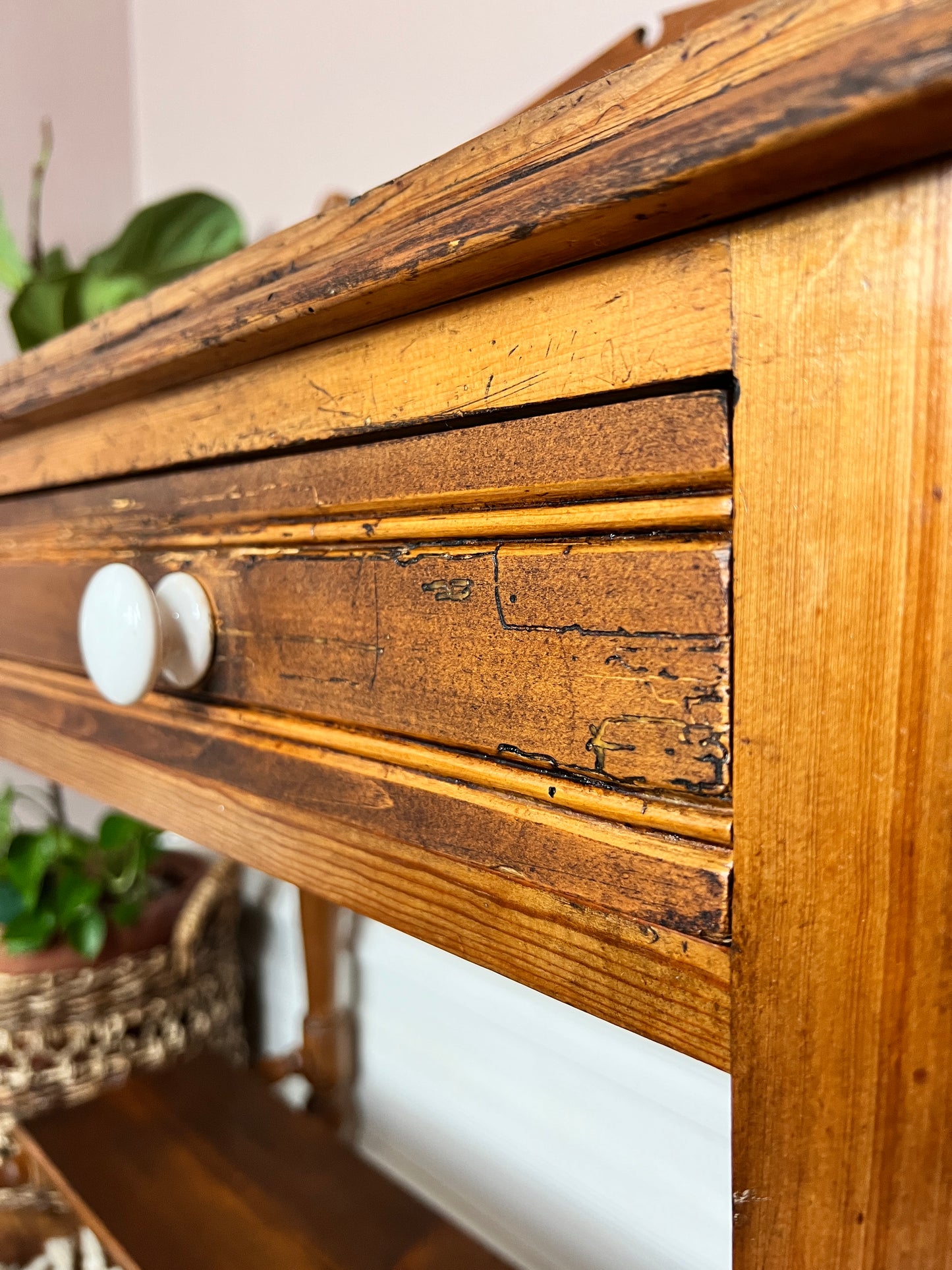 The Dark Pine Table