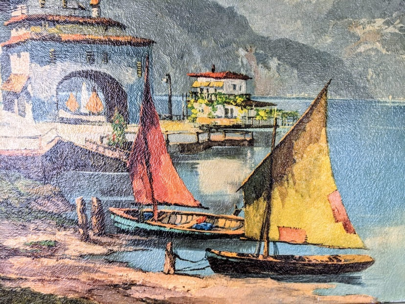 The Vacationer Painting