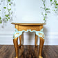 The Teal & Gold Table