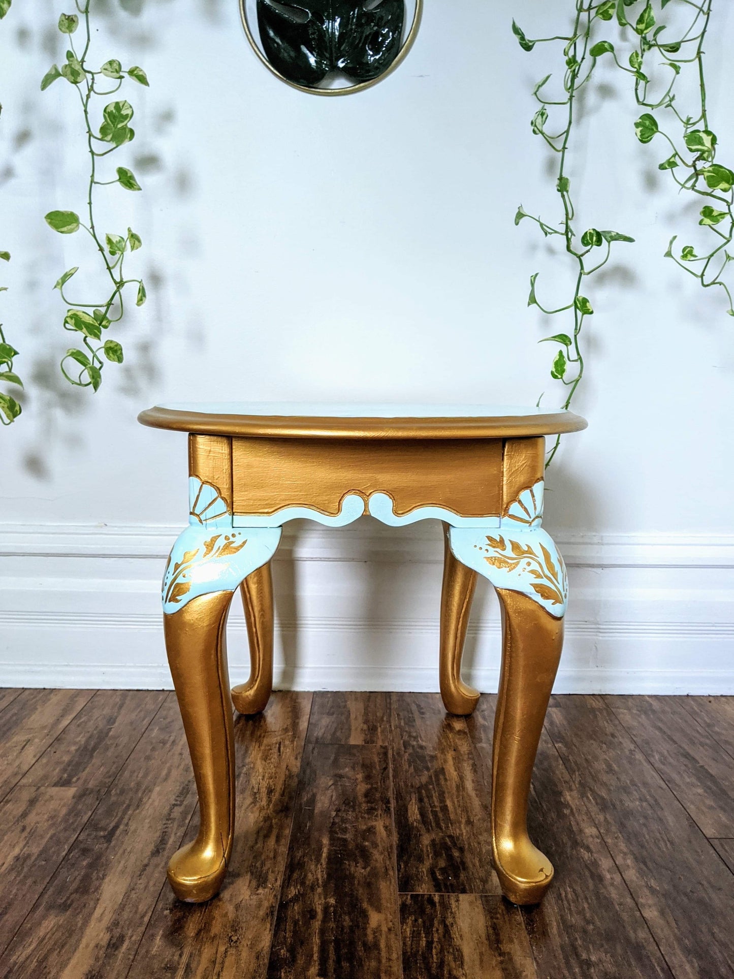 The Teal & Gold Table