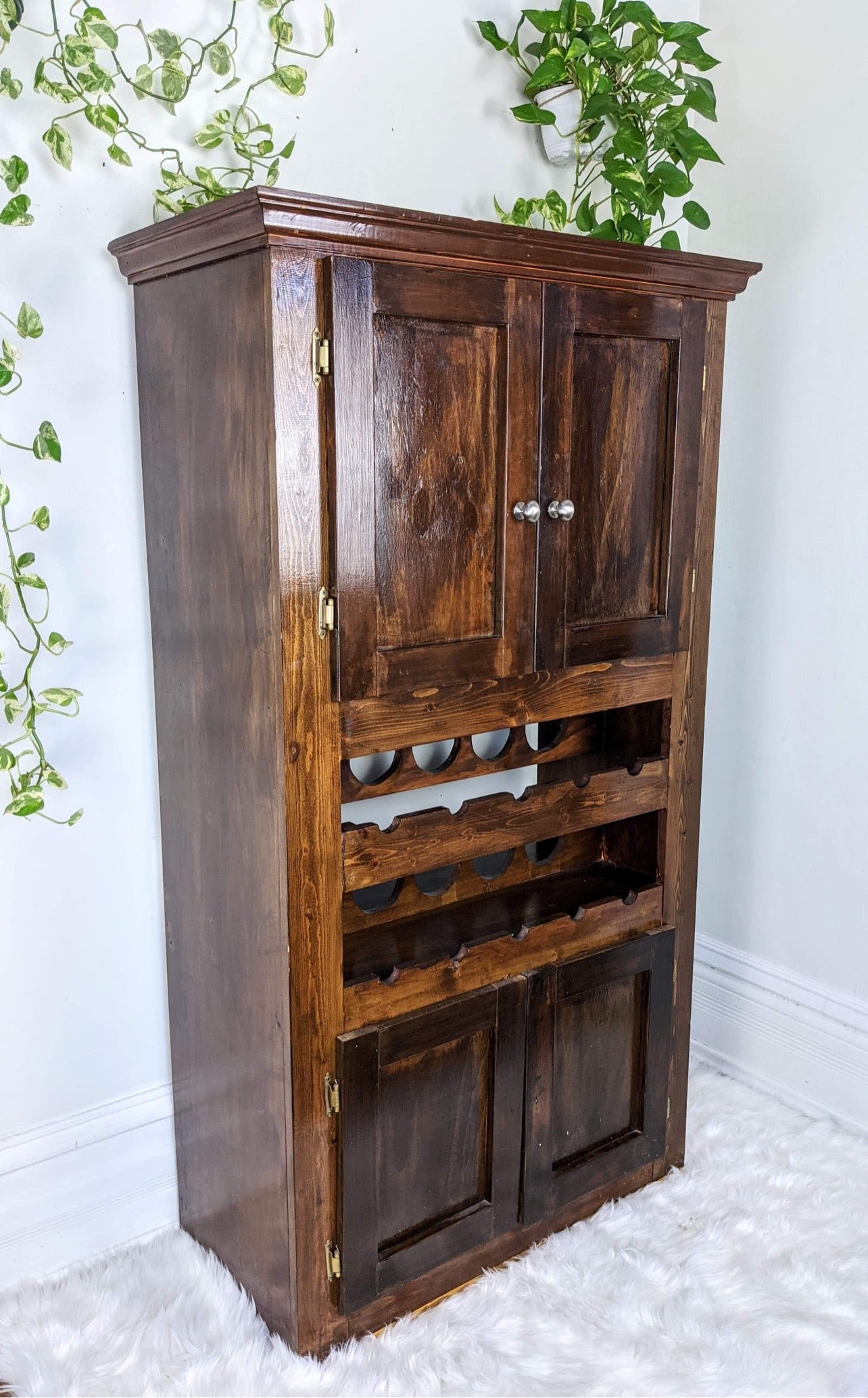 The Iroko Wine Cabinet