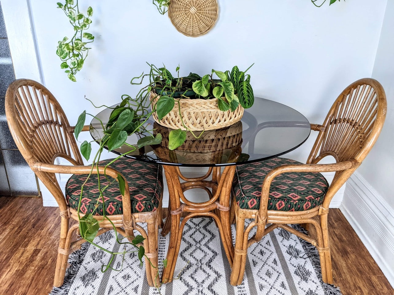 The Three Piece Rattan Set