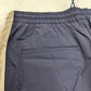 track pants blue beige stripes retro style
