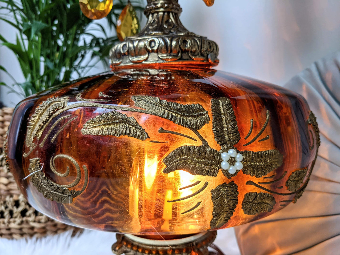 The Stunning Amber Lamps