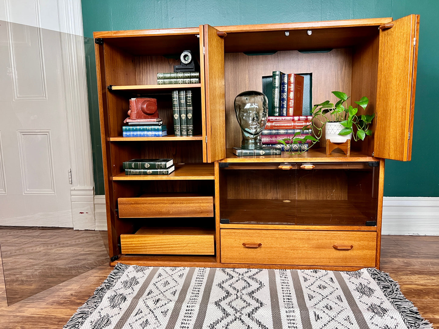 The Tamino Teak Cabinet