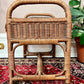 The Miller Wicker Bench