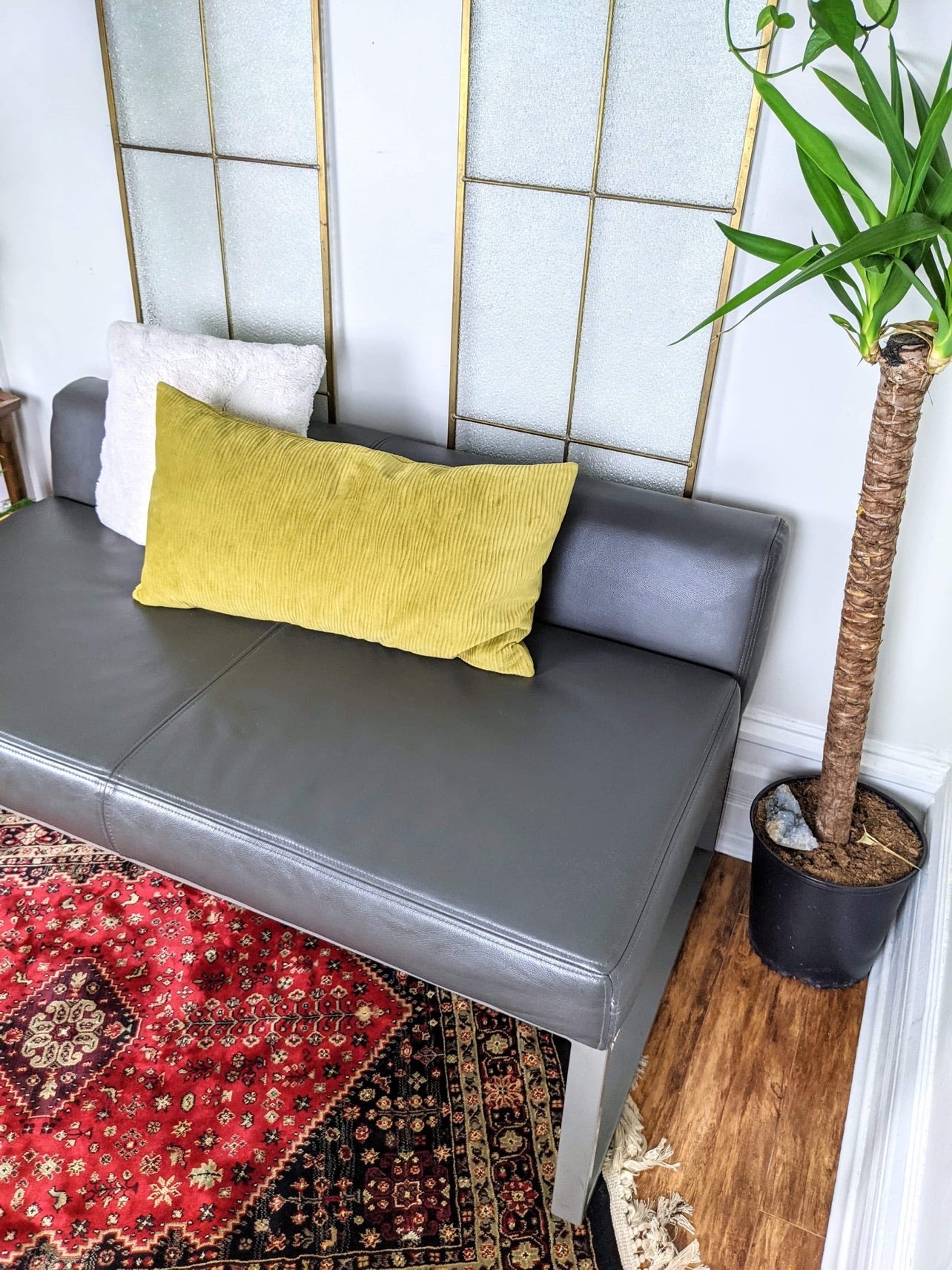 The Grey Aviator Sofa Bench