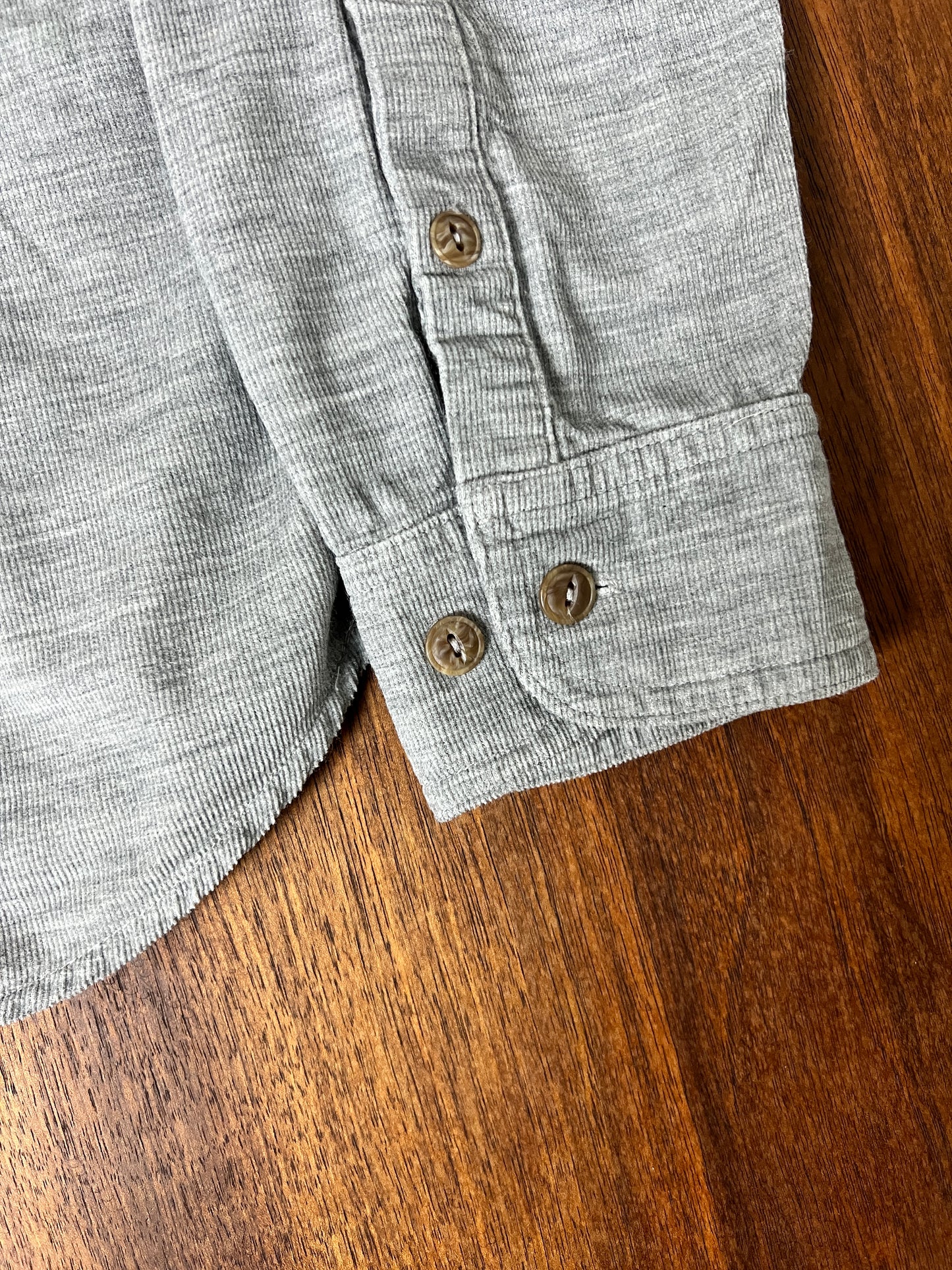 The Grey Corduroy Shirt