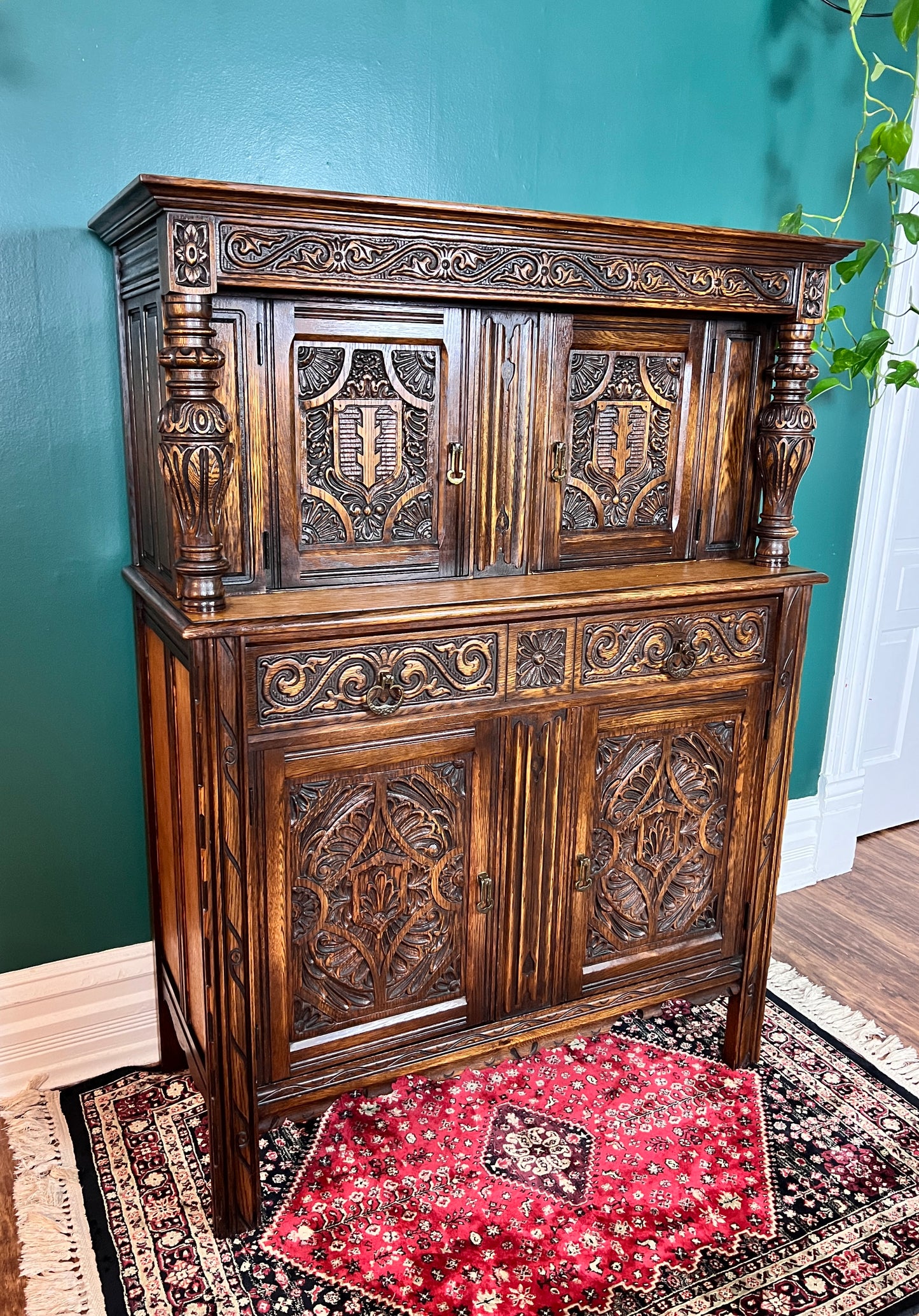 The Oak Shield Cabinet
