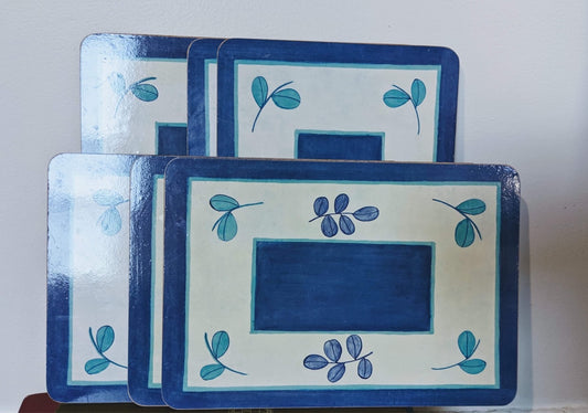 The Blue Leaf Placemats