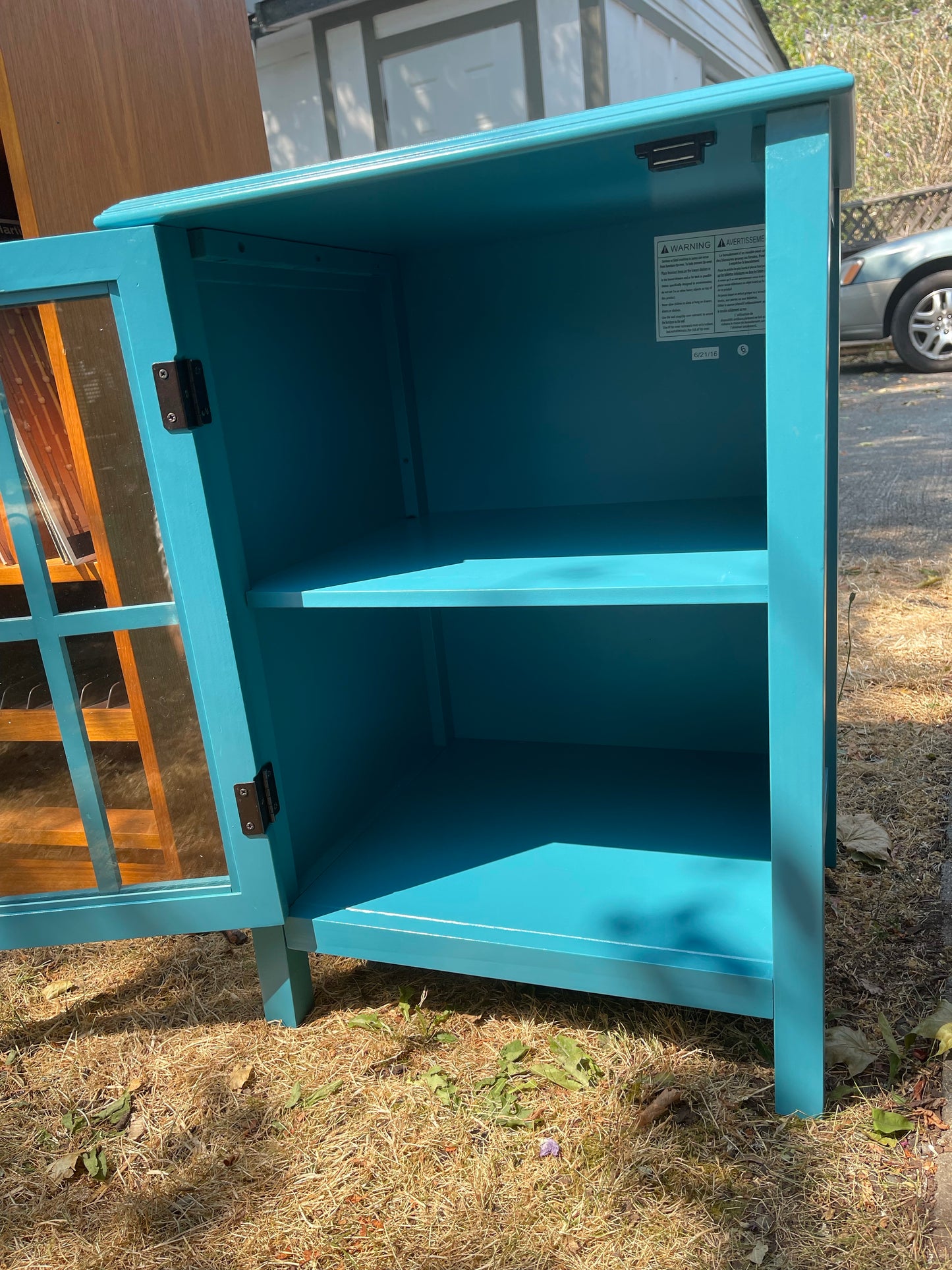 The Little Blue Cabinet