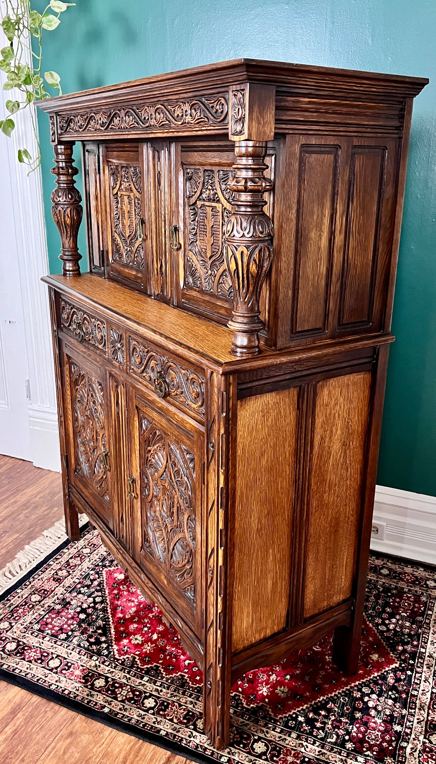 The Oak Shield Cabinet