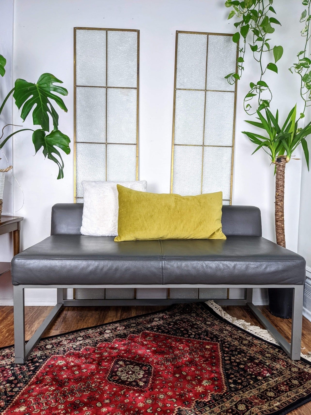 The Grey Aviator Sofa Bench