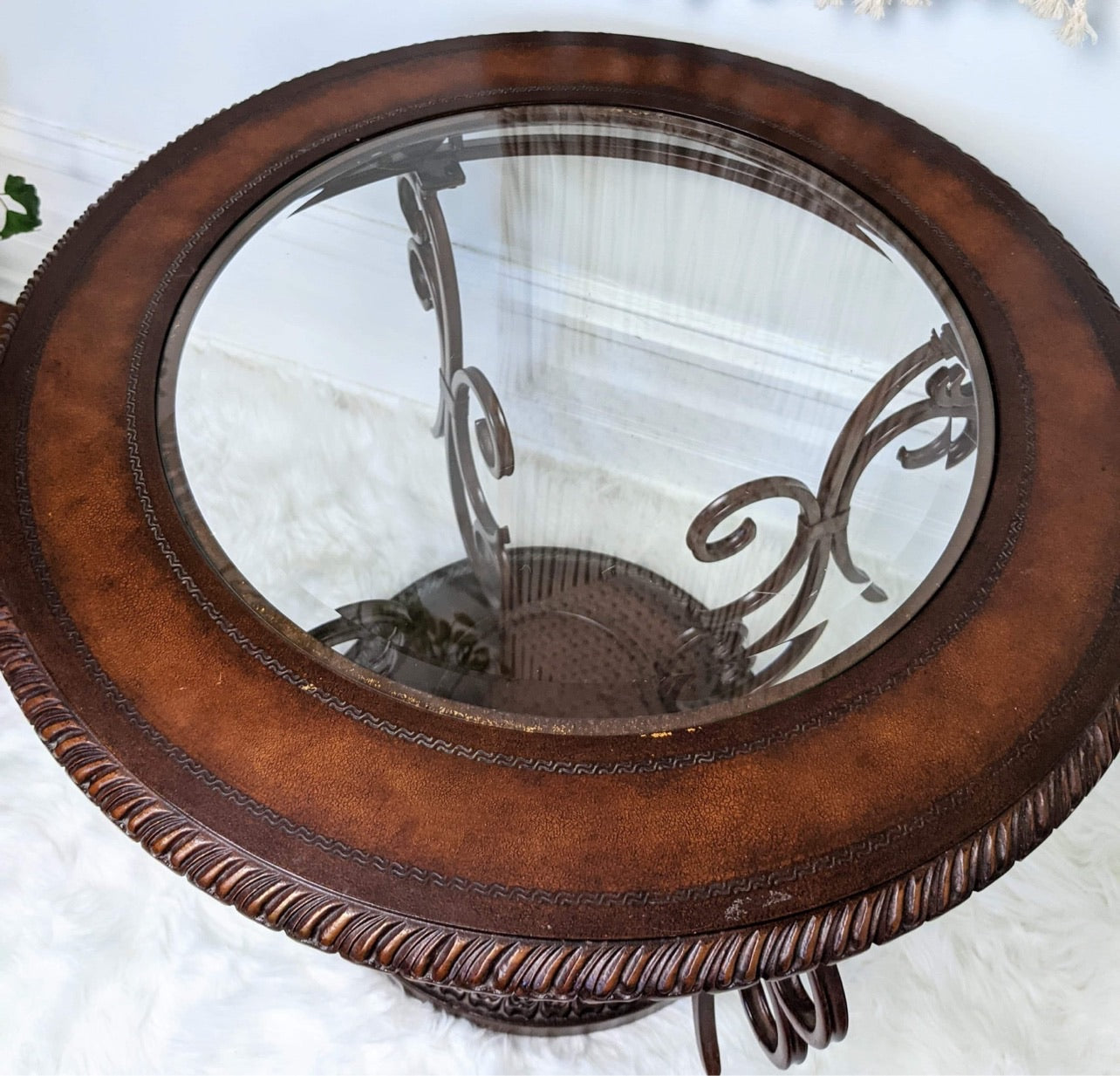 The Bronze Compass Table