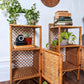 The Franco Wicker Side Tables