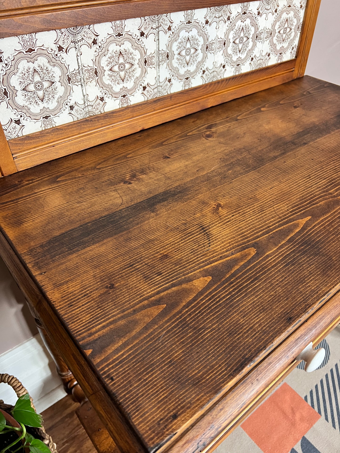 The Dark Pine Table