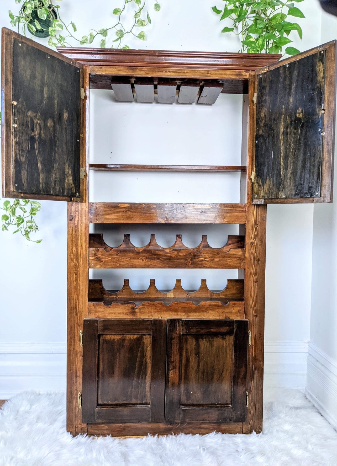 The Iroko Wine Cabinet