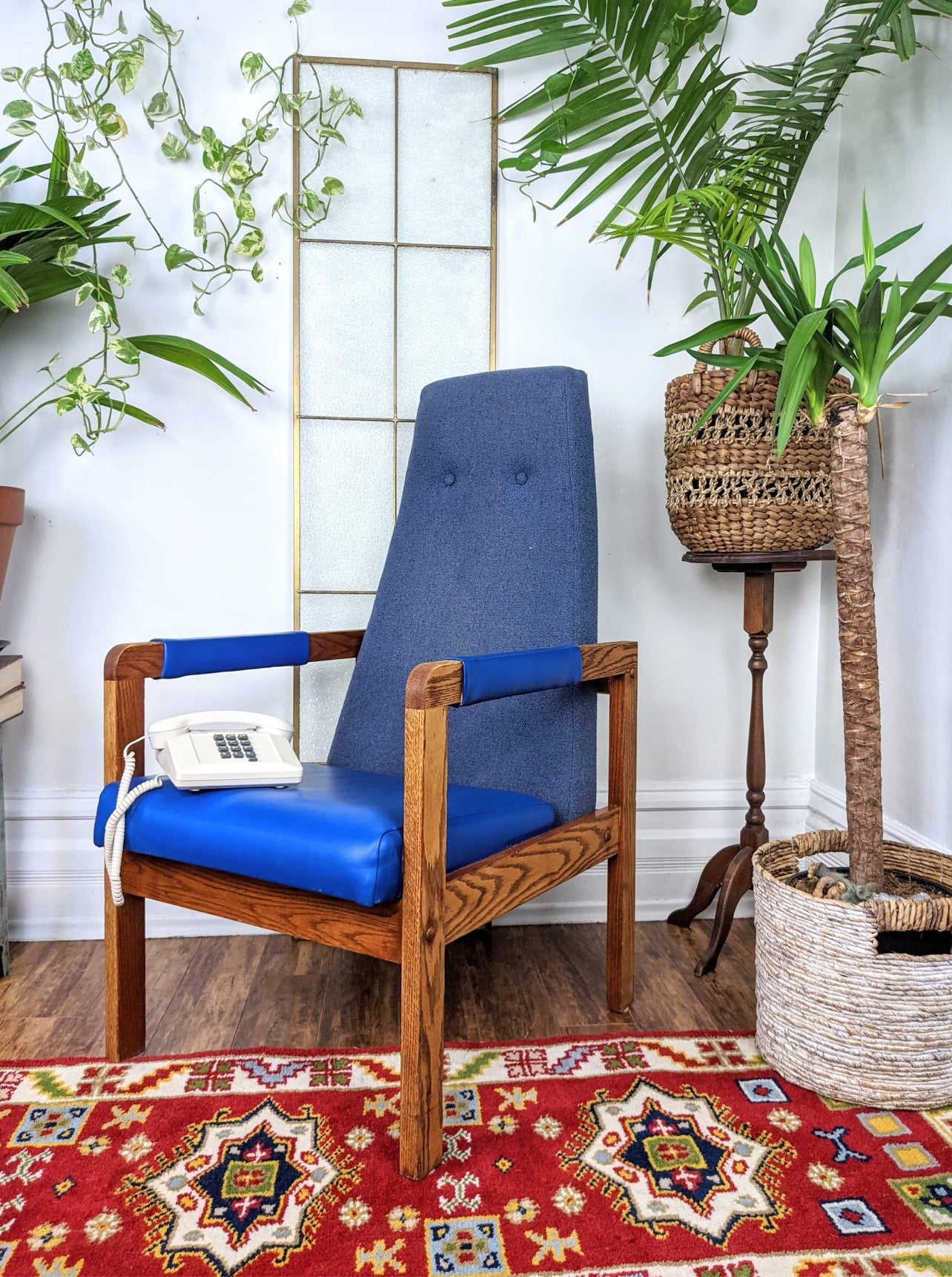 The Big Blue Armchairs