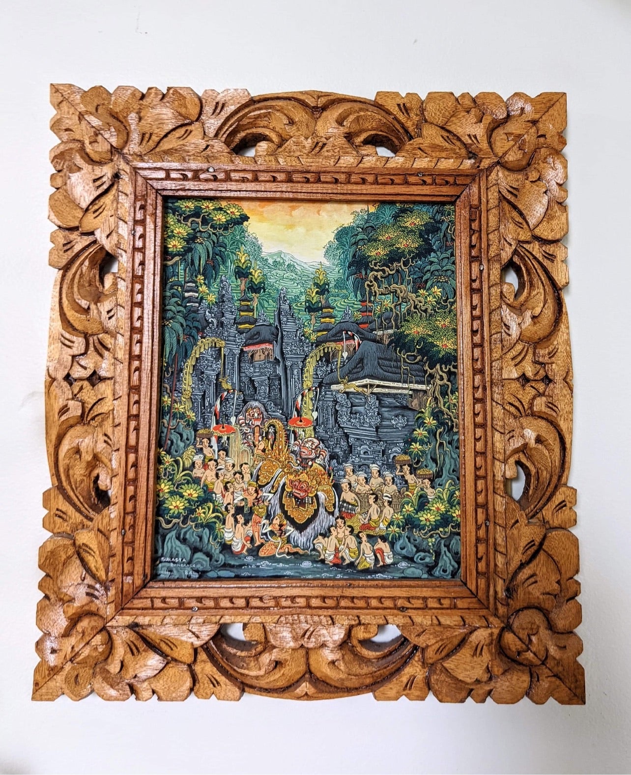 The Lost City of Bali Painting