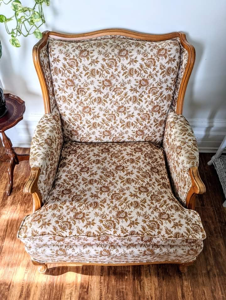 The Retro Peony Armchair