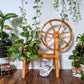 The Spinning Wheel Plant Stand