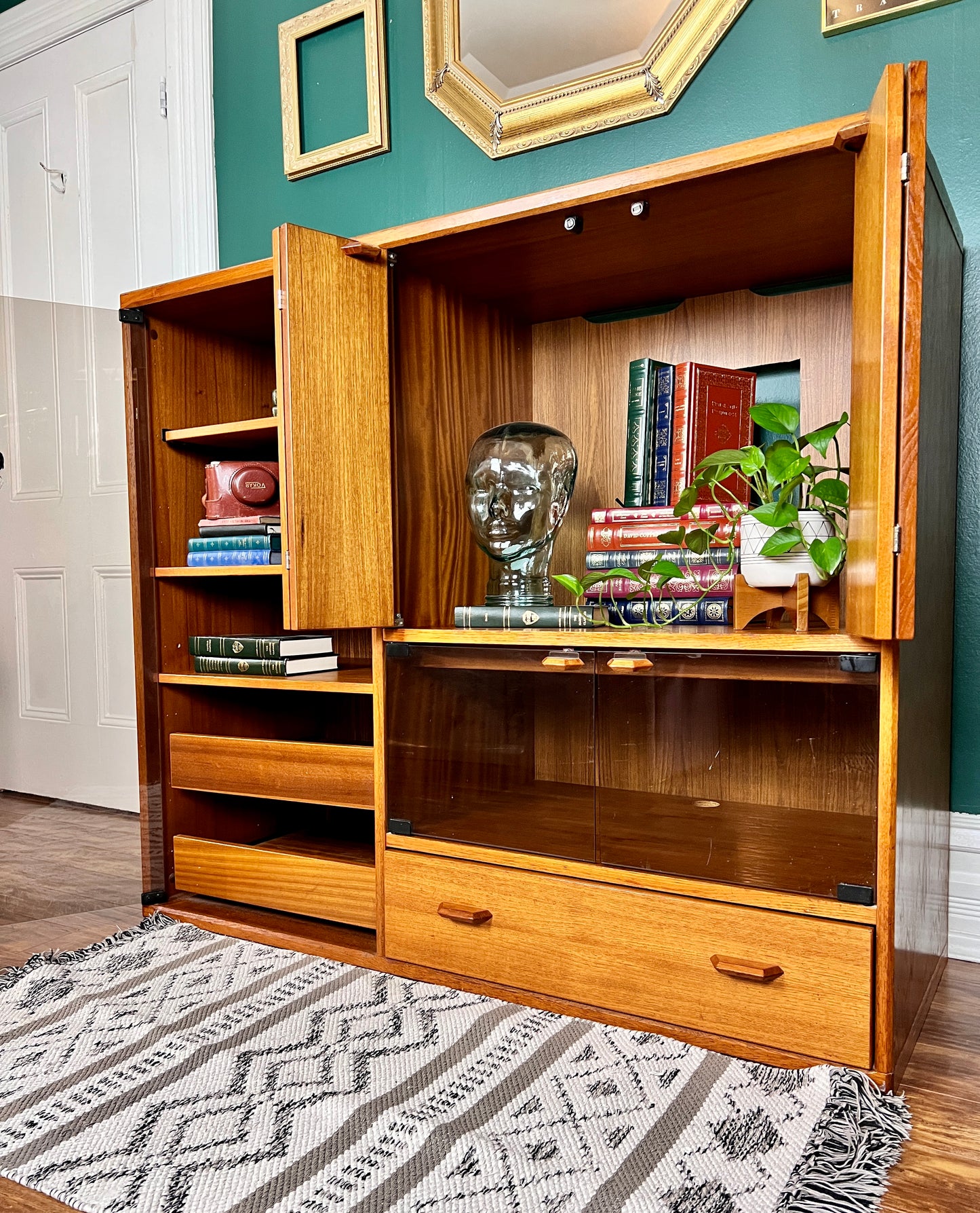 The Tamino Teak Cabinet