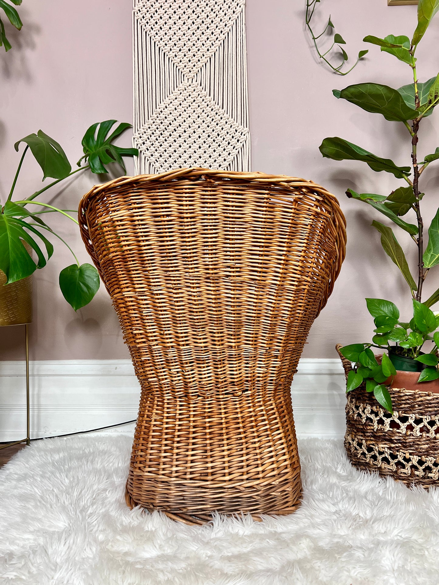 The Zoran Wicker Bucket Chairs