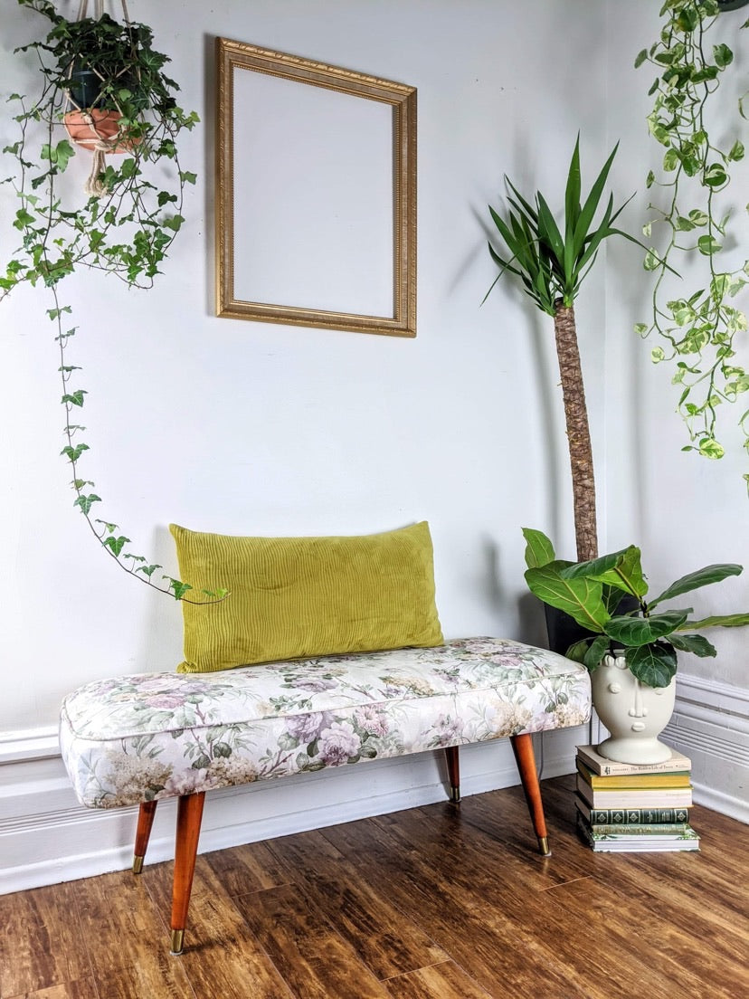 The Long Floral Ottoman