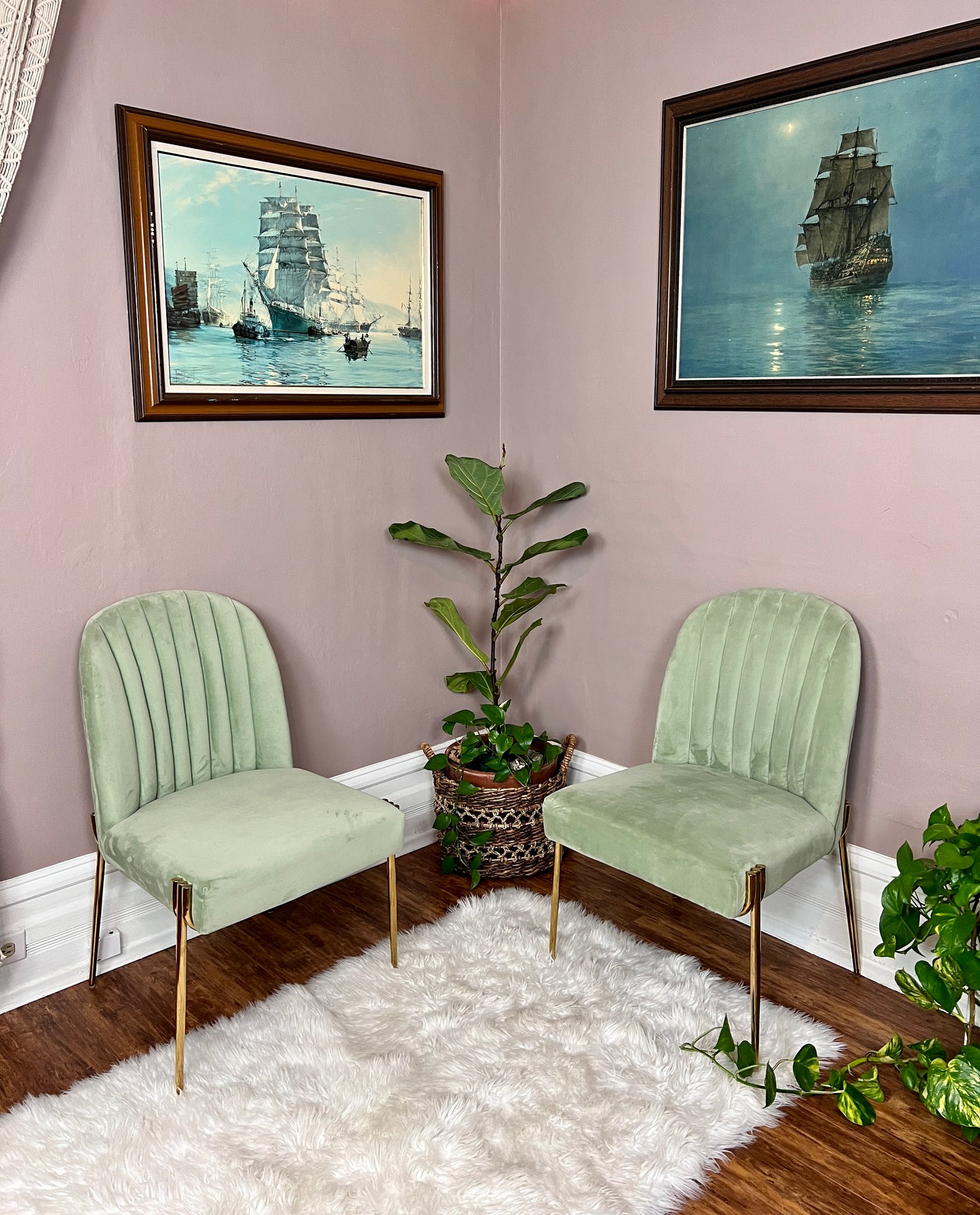 The Spearmint Chairs