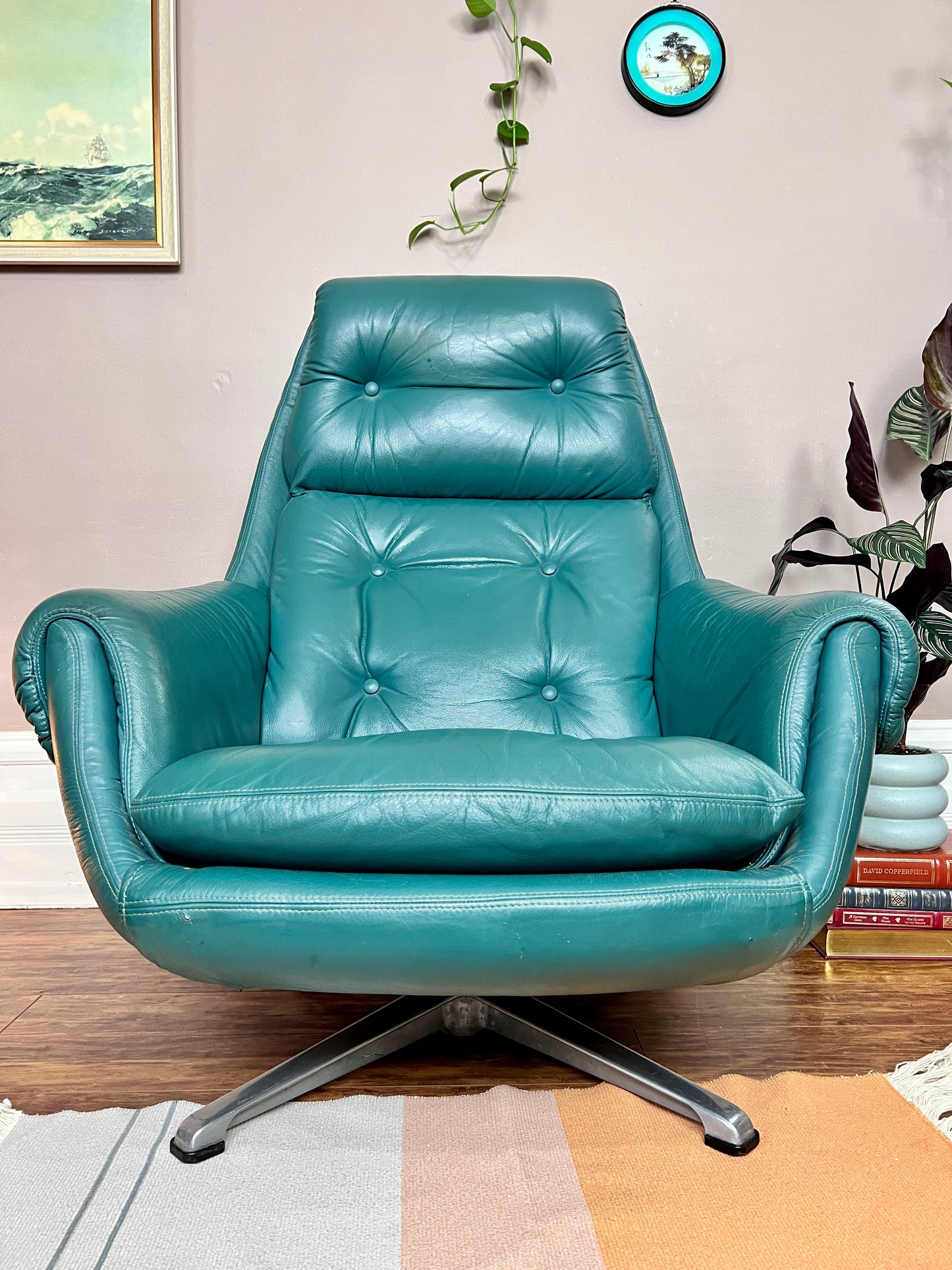The Teal Armchair