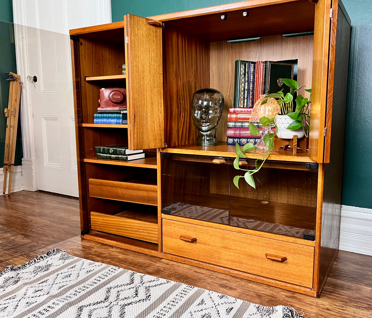 The Tamino Teak Cabinet