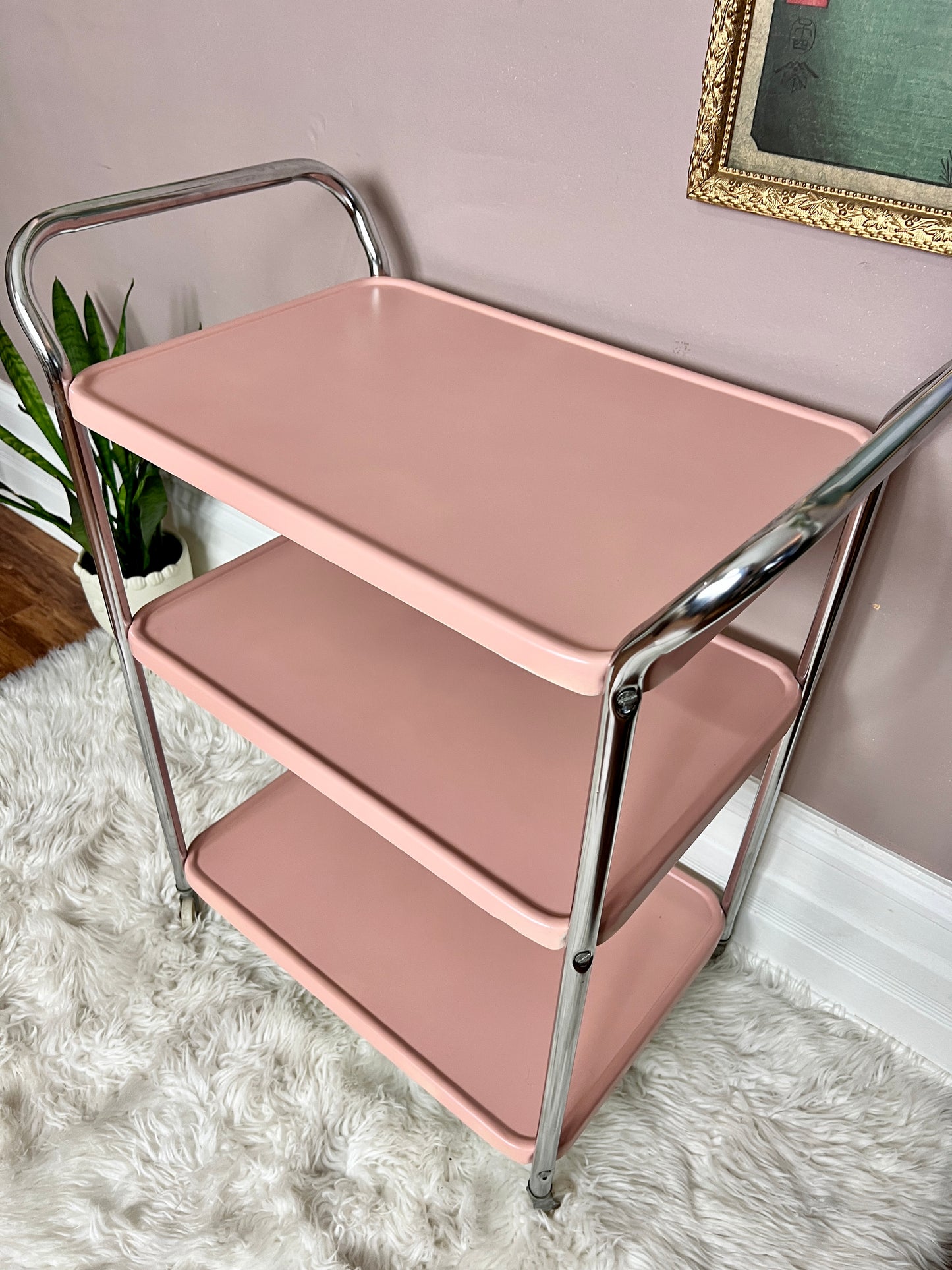 The Rustic Pink Cart