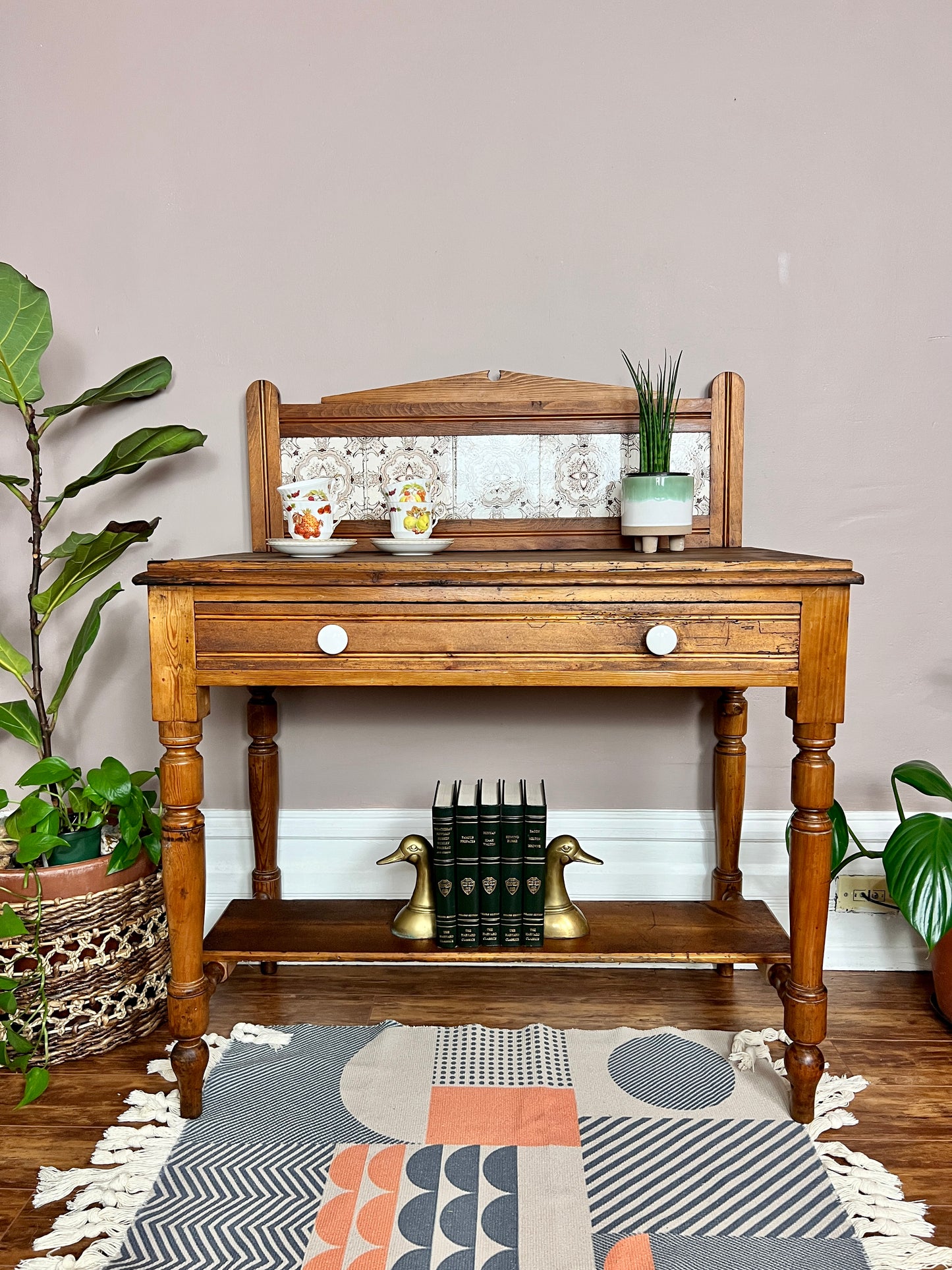 The Dark Pine Table