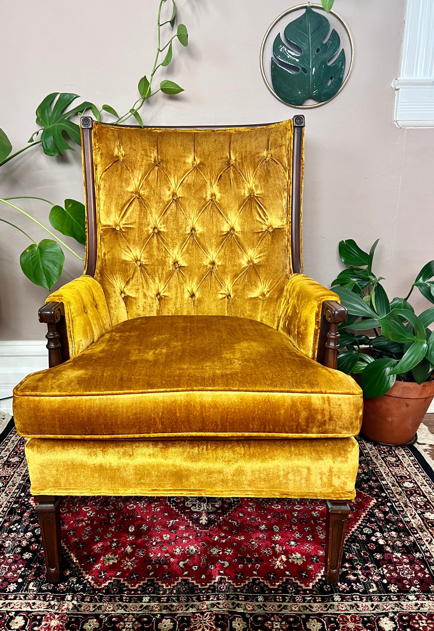 The Saffron Armchair