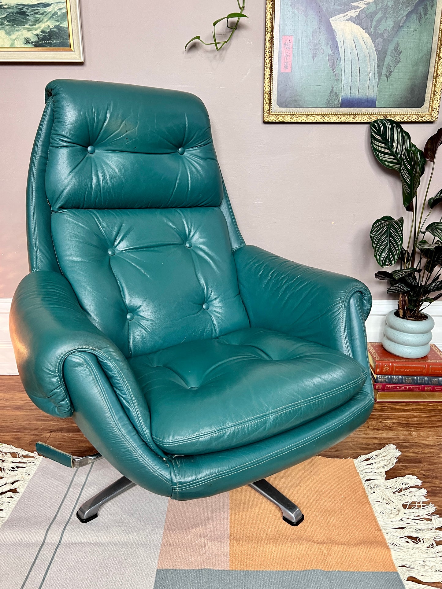 The Teal Armchair